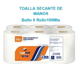 Bulto Toalla Secante 6 Rollos