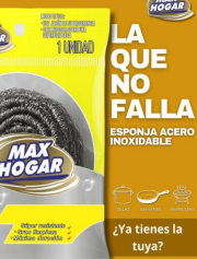 Esponja Alambre Max