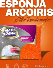 Esponja Arcoiris Max